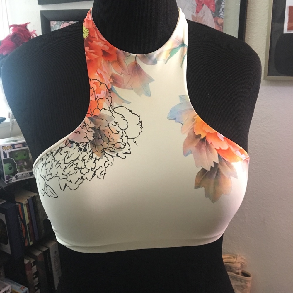 Naja crop/swim top, size medium